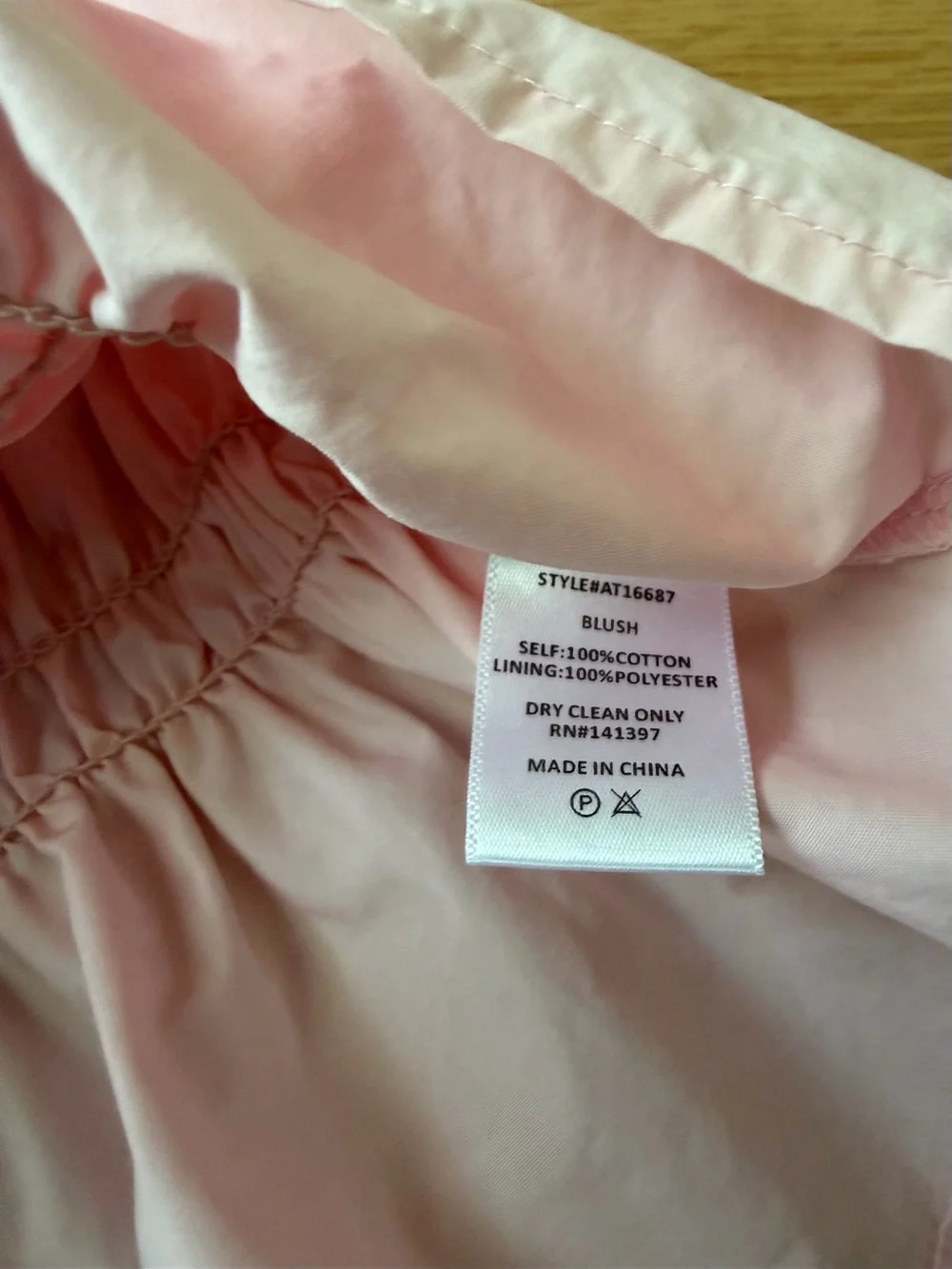 ASTR The Label Pink Puff Sleeve Smocked Peplum Top XL